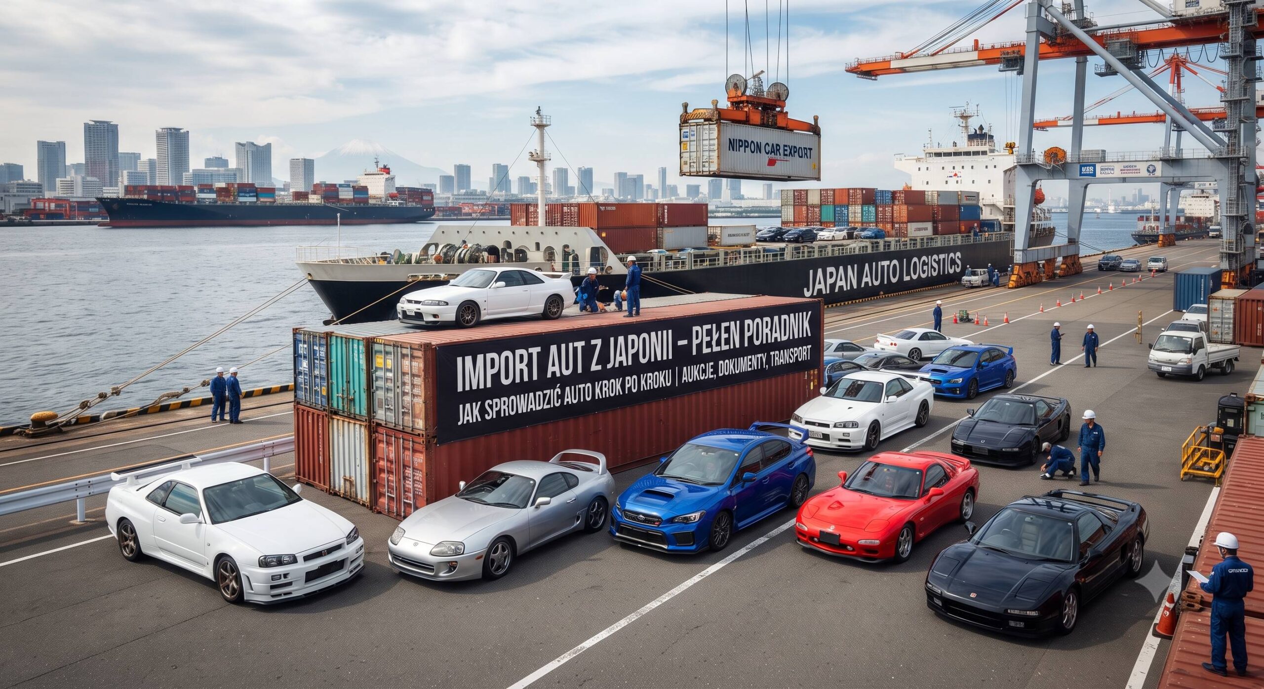 Import aut z Japonii – pełen poradnik