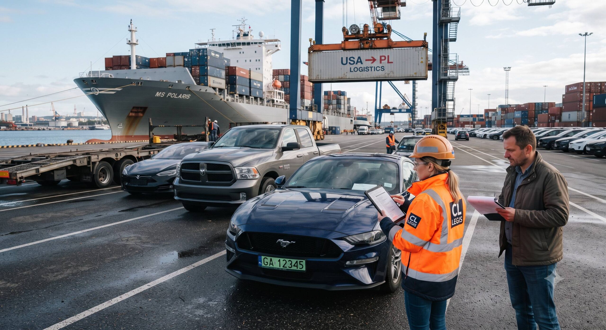 Import aut z USA – kompleksowy poradnik
