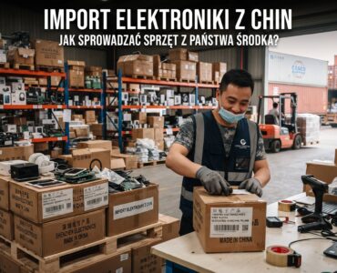 Import elektronik z Chin